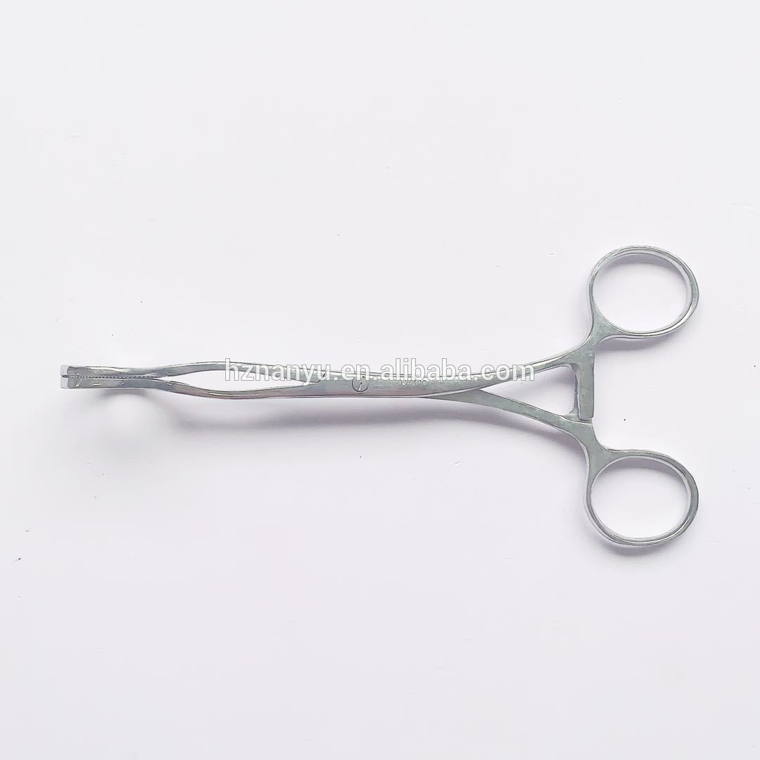 High quality Tonsil Sponge forceps/Tongue grasping forceps ENT instruments Tonsil Instruments